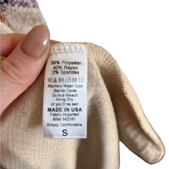 LuLaRoe Jacquard Sarah Cardigan Size Small - Picture 4 of 5